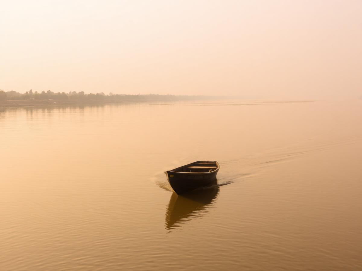 Brahmaputra sunset cruise